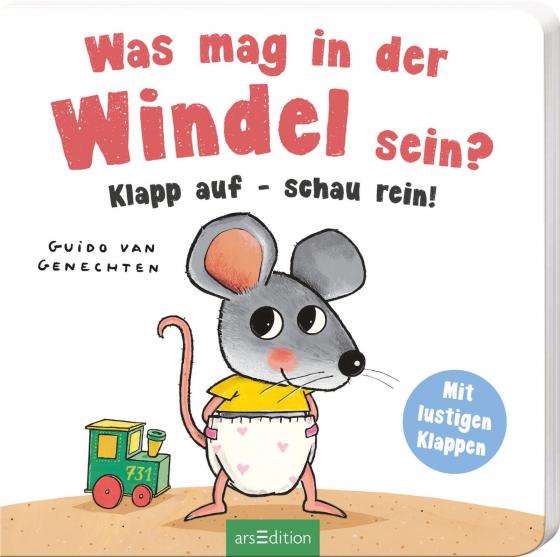 Cover-Bild Was mag in der Windel sein? Klapp auf - schau rein!