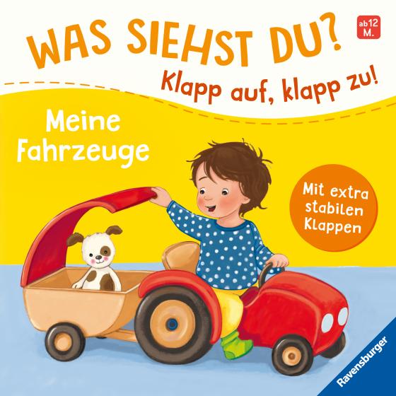 Cover-Bild Was siehst du? Klapp auf, klapp zu! Meine Fahrzeuge