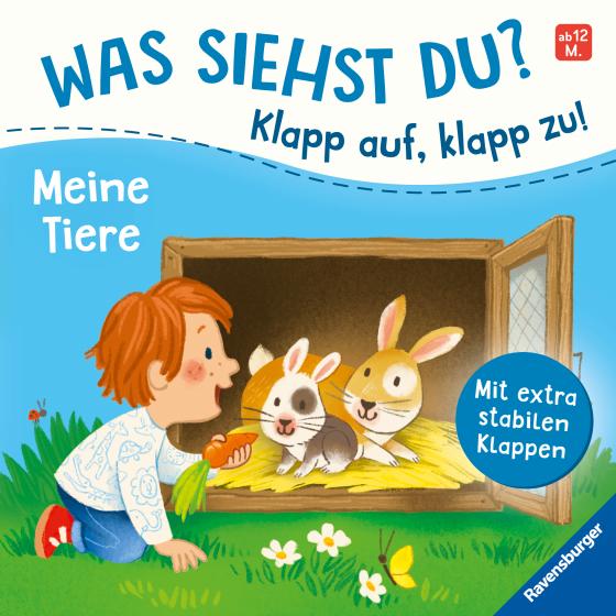 Cover-Bild Was siehst du? Klapp auf, klapp zu! Meine Tiere