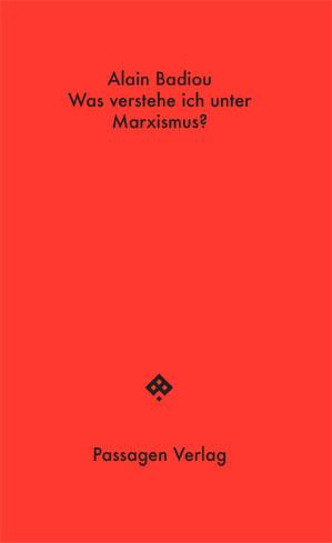 Cover-Bild Was verstehe ich unter Marxismus?