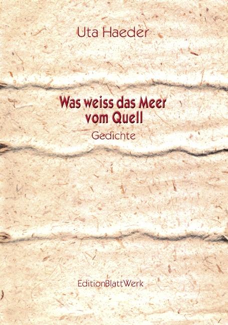 Cover-Bild Was weiss das Meer vom Quell