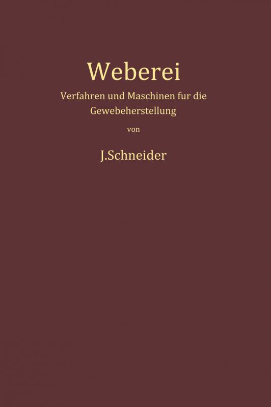 Cover-Bild Weberei