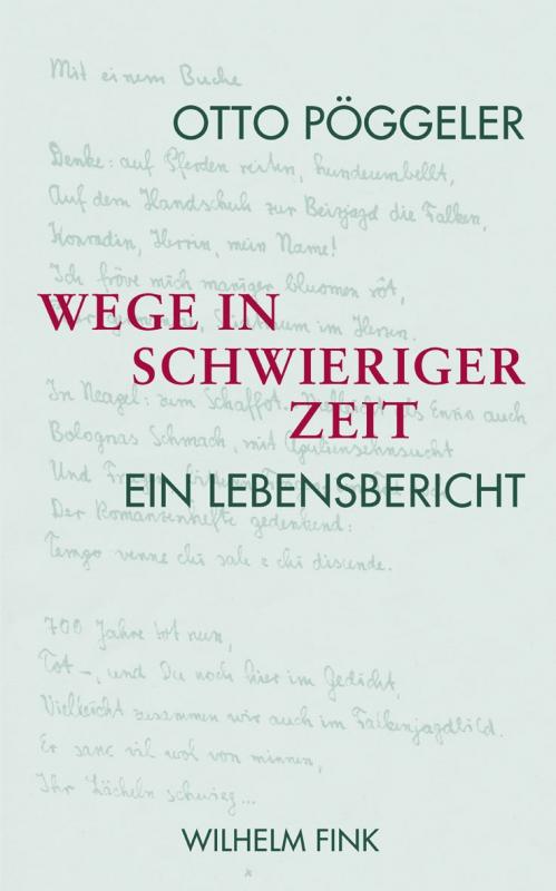 Cover-Bild Wege in schwieriger Zeit