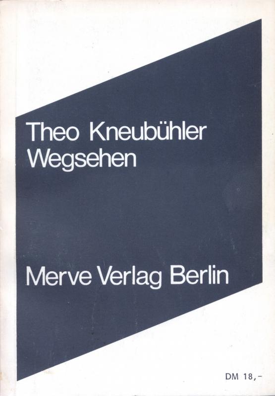 Cover-Bild Wegsehen
