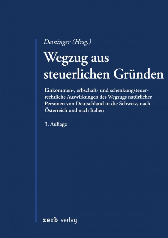 Cover-Bild Wegzug aus steuerlichen Gründen