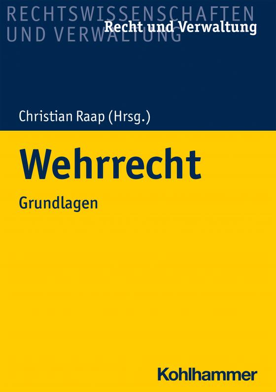 Cover-Bild Wehrrecht