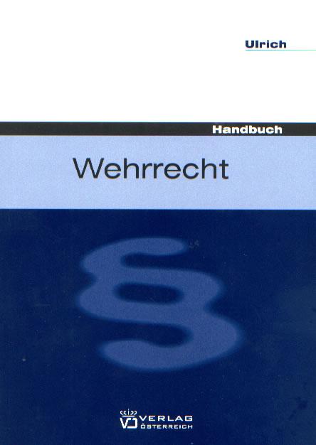 Cover-Bild Wehrrecht