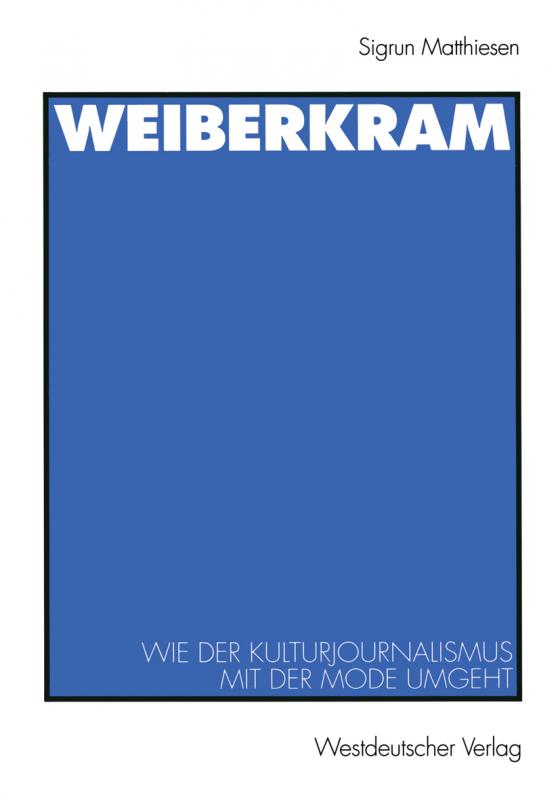 Cover-Bild Weiberkram