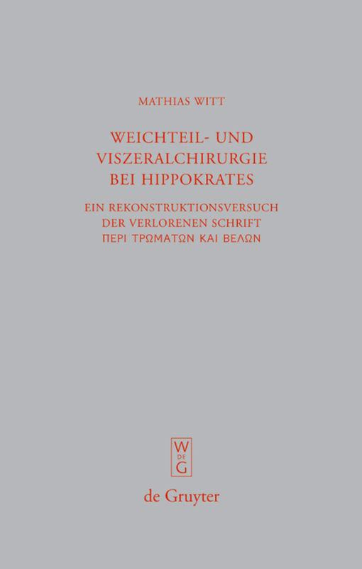 Cover-Bild Weichteil- und Viszeralchirurgie bei Hippokrates