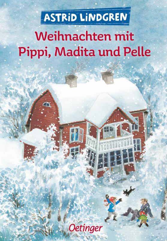 Cover-Bild Weihnachten mit Pippi, Madita und Pelle