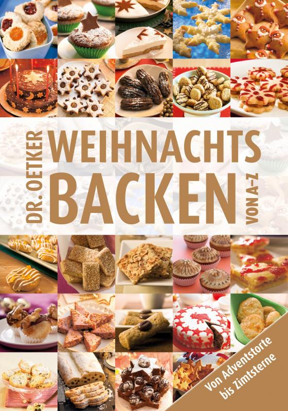 Cover-Bild Weihnachtsbacken von A-Z