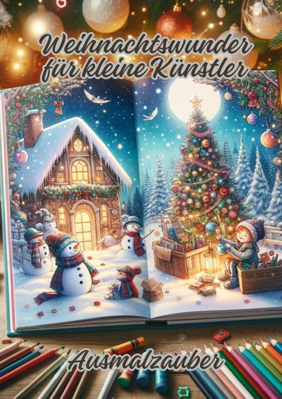 Cover-Bild Weihnachtswunder für kleine Künstler