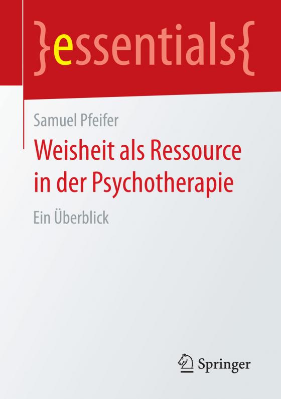 Cover-Bild Weisheit als Ressource in der Psychotherapie