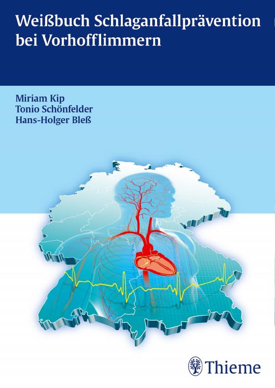 Cover-Bild Weißbuch Schlaganfallprävention bei Vorhofflimmern