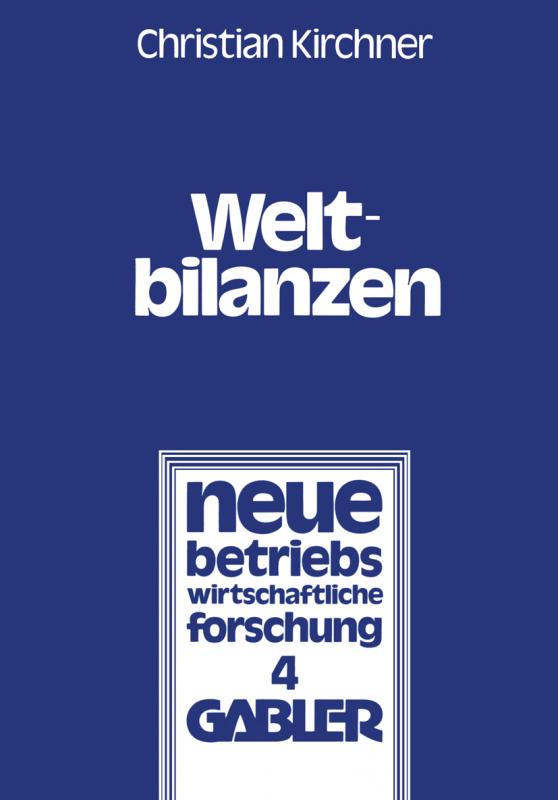 Cover-Bild Weltbilanzen