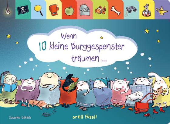 Cover-Bild Wenn 10 kleine Burggespenster träumen ...