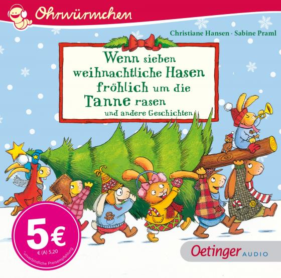 Cover-Bild Wenn sieben weihnachtliche Hasen fröhlich um die Tanne rasen und andere Geschichten