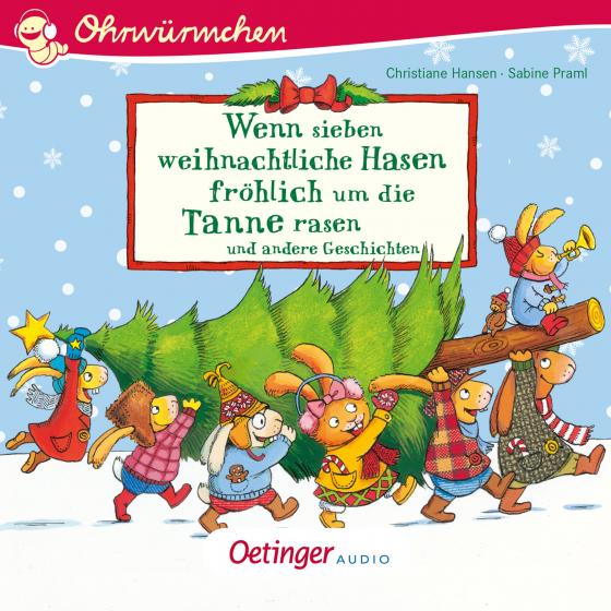 Cover-Bild Wenn sieben weihnachtliche Hasen fröhlich um die Tannen rasen und andere Geschichten