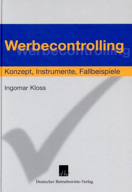 Cover-Bild Werbecontrolling.