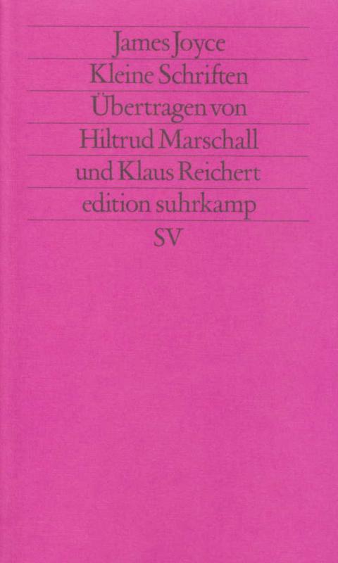 Cover-Bild Werkausgabe in sechs Bänden in der edition suhrkamp