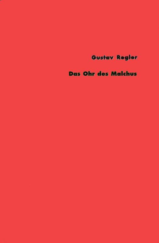 Cover-Bild Werke / Das Ohr des Malchus