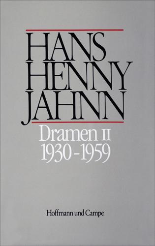 Cover-Bild Werke in Einzelbänden. Hamburger Ausgabe / Dramen II