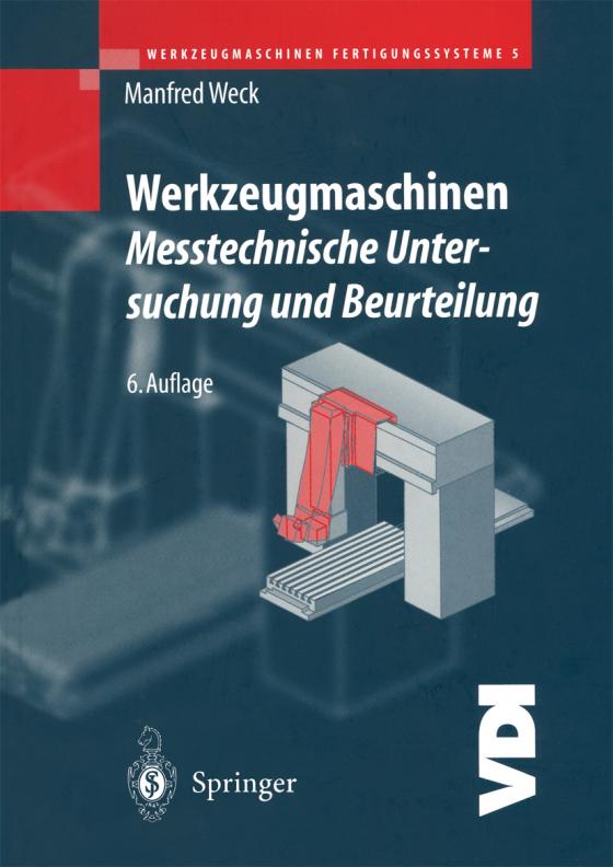 Cover-Bild Werkzeugmaschinen Fertigungssysteme