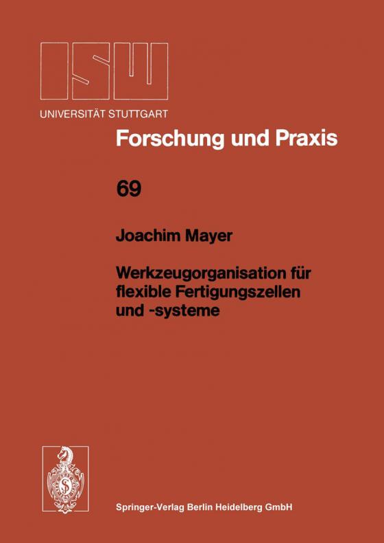 Cover-Bild Werkzeugorganisation für flexible Fertigungszellen und -systeme