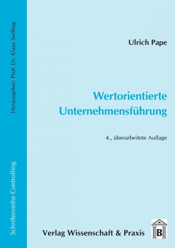 Cover-Bild Wertorientierte Unternehmensführung.