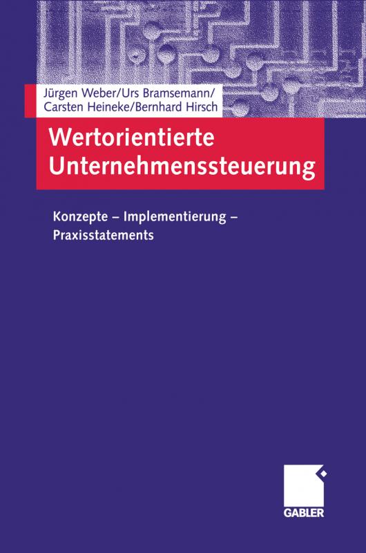 Cover-Bild Wertorientierte Unternehmenssteuerung