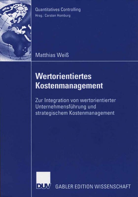 Cover-Bild Wertorientiertes Kostenmanagement