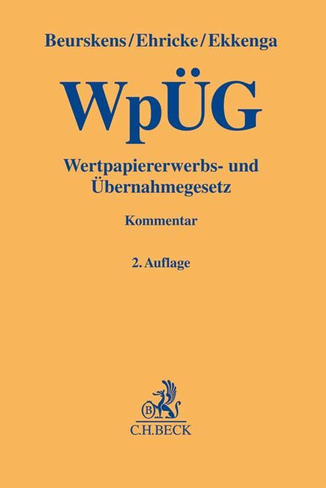 Cover-Bild Wertpapiererwerbs- und Übernahmegesetz