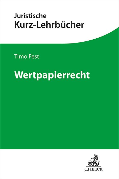 Cover-Bild Wertpapierrecht