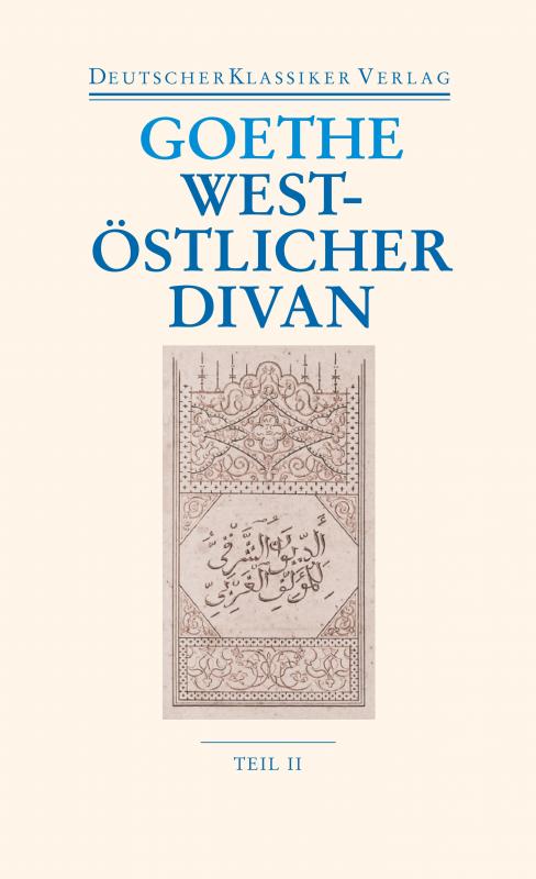 Cover-Bild West-östlicher Divan