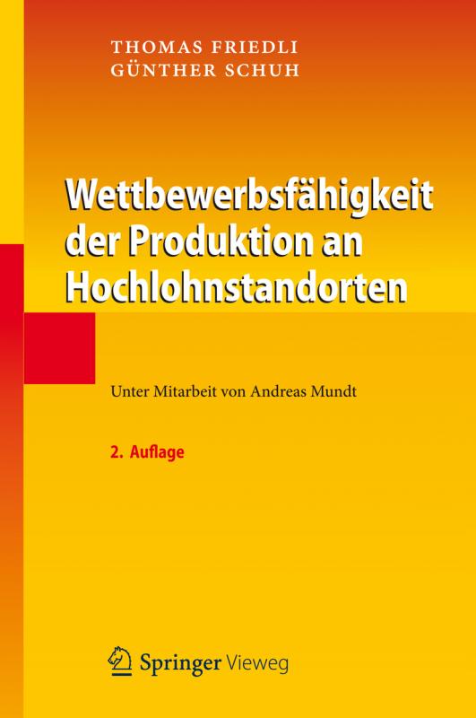 Cover-Bild Wettbewerbsfähigkeit der Produktion an Hochlohnstandorten