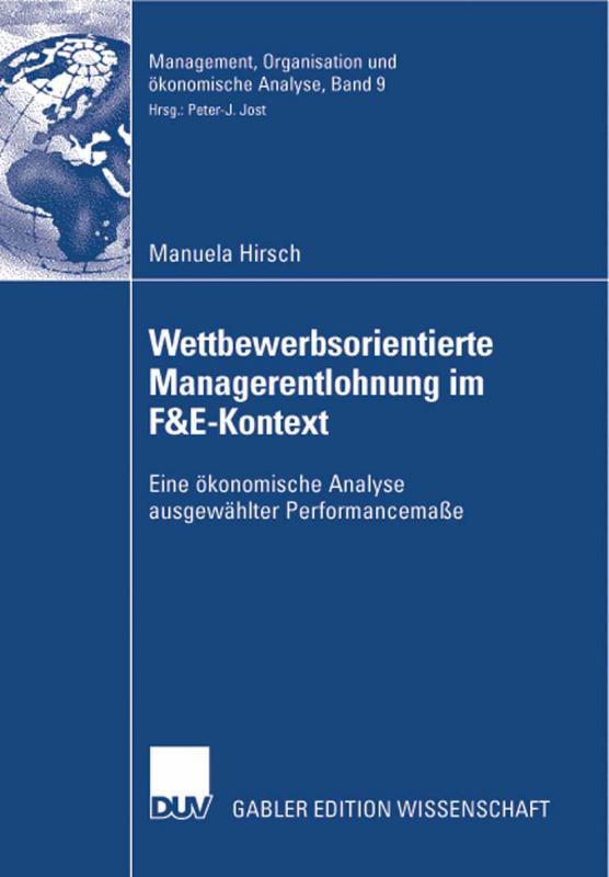 Cover-Bild Wettbewerbsorientierte Managerentlohnung im F&E-Kontext