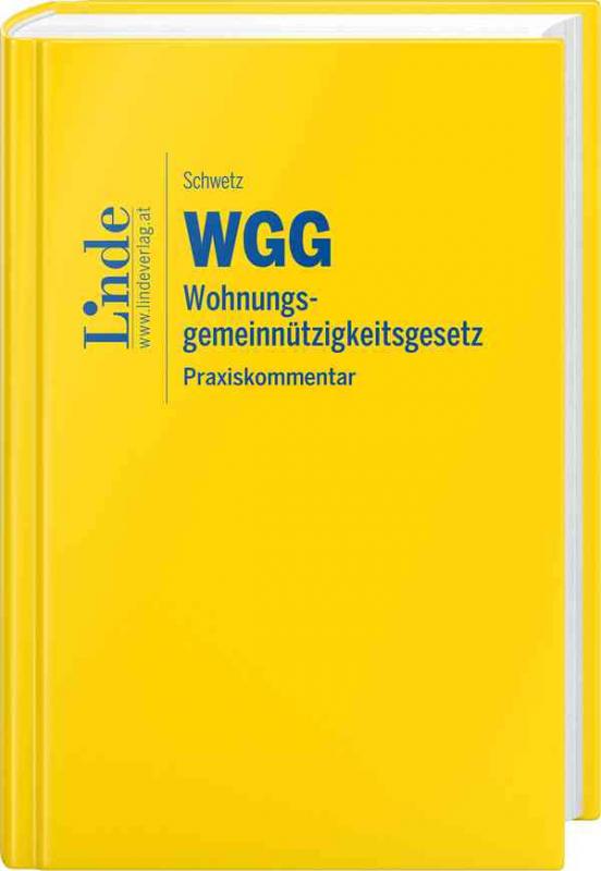 Cover-Bild WGG I Wohnungsgemeinnützigkeitsgesetz