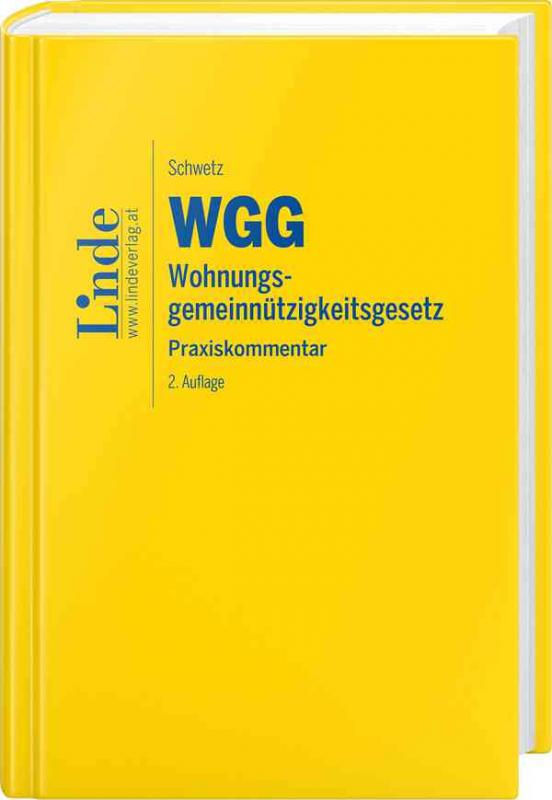 Cover-Bild WGG I Wohnungsgemeinnützigkeitsgesetz