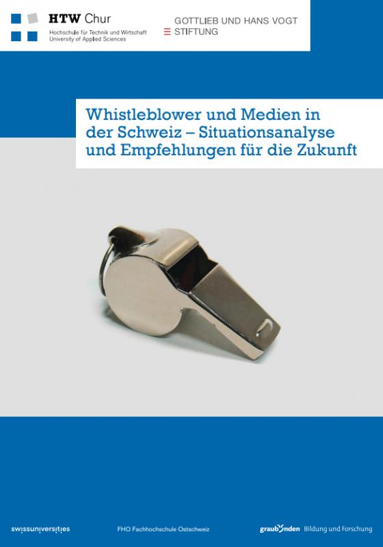 Cover-Bild Whistleblower und Medien der Schweiz