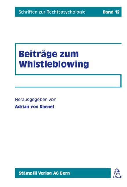 Cover-Bild Whistleblowing - Multidisziplinäre Aspekte