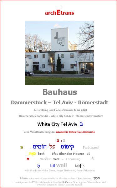 Cover-Bild White City Tel Aviv versus Dammerstock / Römerstadt