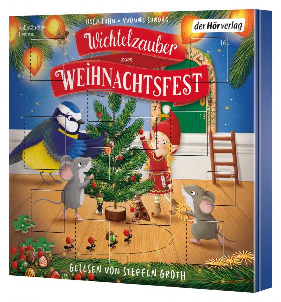 Cover-Bild Wichtelzauber zum Weihnachtsfest - 24 Adventskalender-Geschichten