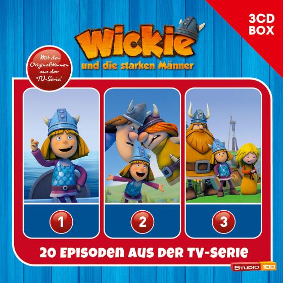 Cover-Bild Wickie (CGI) / Wickie (CGI) - 3CD Hörspielbox Vol. 1