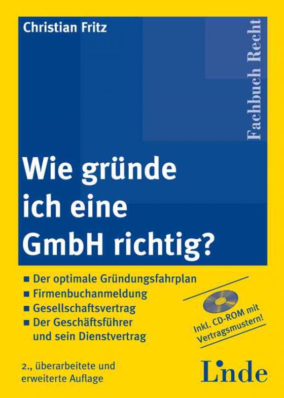 Cover-Bild Wie gründe ich eine GmbH richtig?