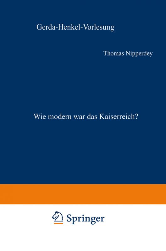 Cover-Bild Wie modern war das Kaiserreich?