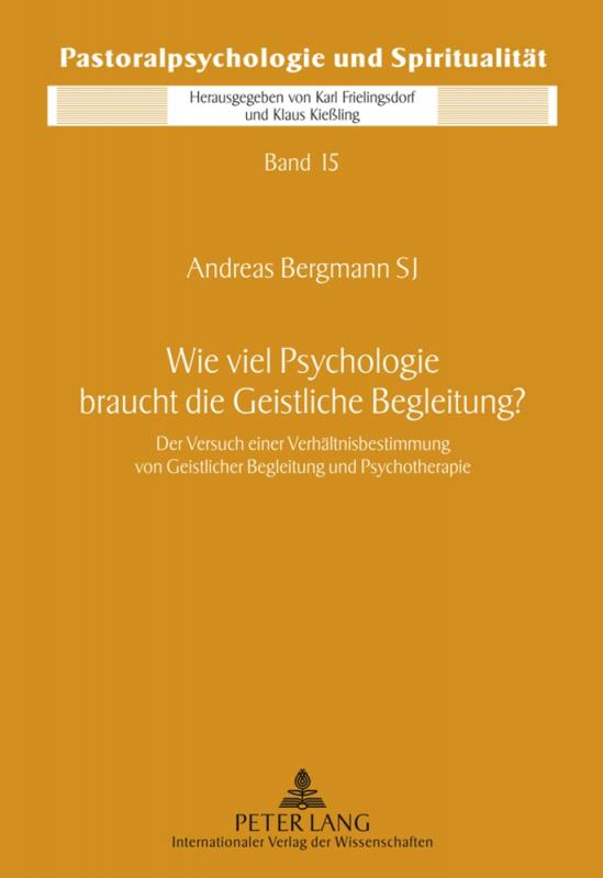 Cover-Bild Wie viel Psychologie braucht die Geistliche Begleitung?