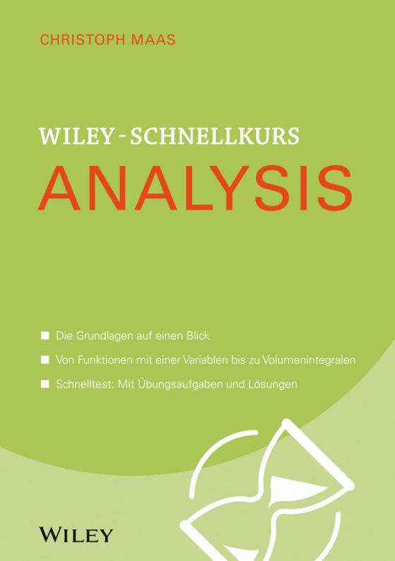 Cover-Bild Wiley-Schnellkurs Analysis