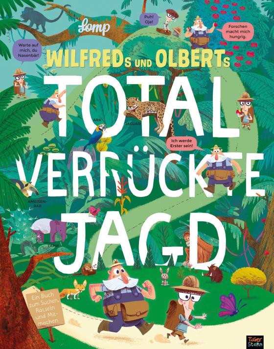 Cover-Bild Wilfreds und Olberts total verrückte Jagd