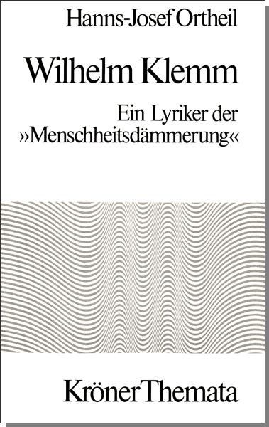 Cover-Bild Wilhelm Klemm