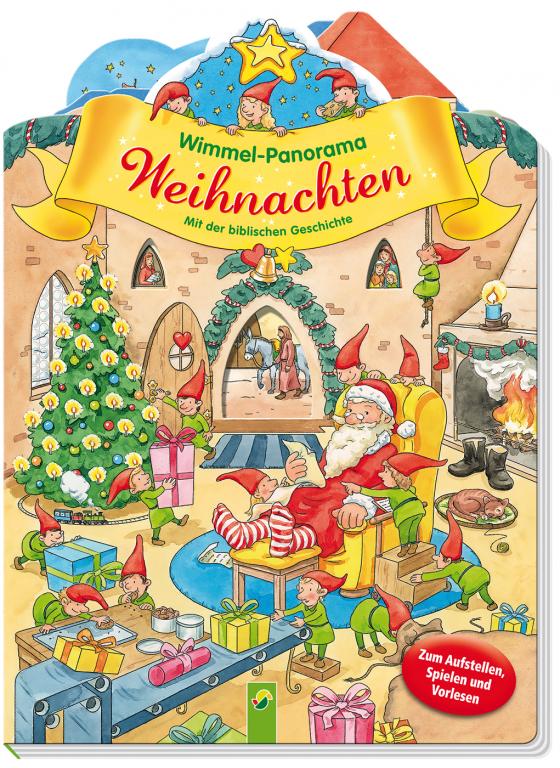 Cover-Bild Wimmel-Panorama Weihnachten zum Ausklappen und Aufstellen